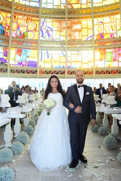 Wedding of Joe & Fida-Church